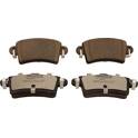 Rear brake pad set QUARO - QP5366C