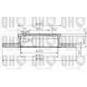 Bremsscheibe (pro Einheit) QUINTON HAZELL - BDC3470