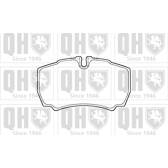 Bromsbelägg bak QUINTON HAZELL - BP1379