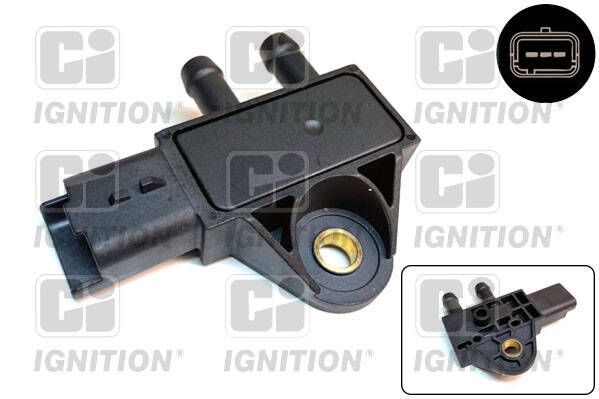 Sensor, exhaust pressure