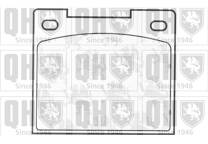 Front brake pad set