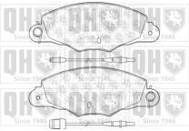 Front brake pad set