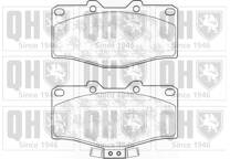 Front brake pad set