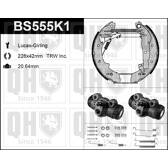 Kit de freins arrière (prémontés) QUINTON HAZELL - BS555K1