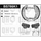 Kit de freins arrière (prémontés) QUINTON HAZELL - BS786K1