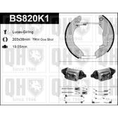Kit de freins arrière (prémontés) QUINTON HAZELL - BS820K1