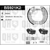 Kit de freins arrière (prémontés) QUINTON HAZELL - BS921K2