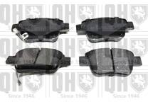 Rear brake pad set