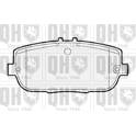 Rear brake pad set QUINTON HAZELL - BP1521