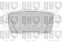 Rear brake pad set