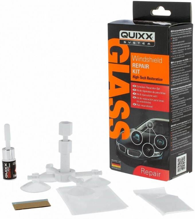 Windshield repair kit - QUIXX