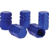 Set di 5 tappi per valvole esagonali blu Race Sport - 4006925