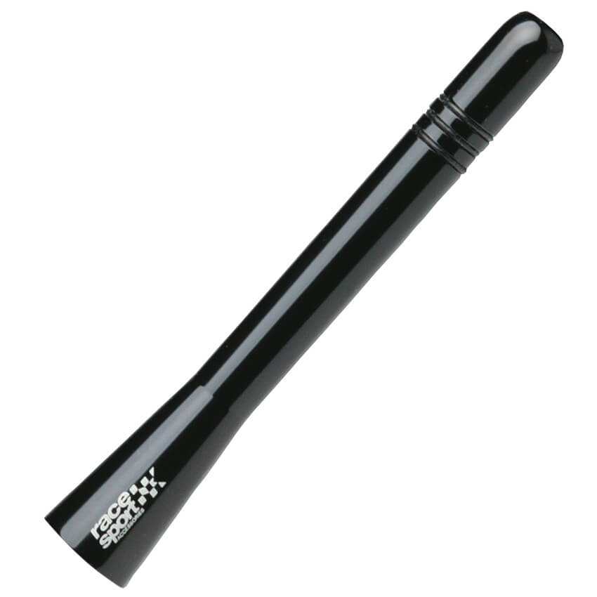 Short VIPER aluminum antenna - Black
