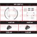 Brake Set, drum brakes REMSA - SPK 3507.01