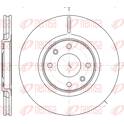 Brake disc set (2) REMSA - 6306.10