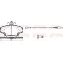 Front brake pad set (4 pcs) REMSA - 0141.30