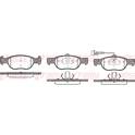 Front brake pad set (4 pcs) REMSA - 0588.11
