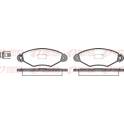 Front brake pad set (4 pcs) REMSA - 0643.00