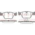 Front brake pad set (4 pcs) REMSA - 0963.00