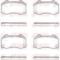 Front brake pad set (4 pcs) REMSA - 1113.02