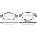 Front brake pad set (4 pcs) REMSA - 1389.00