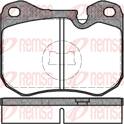 Kit di 4 pastiglie freno anteriori REMSA - 0131.00