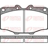 Kit di 4 pastiglie freno anteriori REMSA - 0132.00