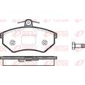 Kit di 4 pastiglie freno anteriori REMSA - 0134.40