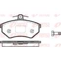 Kit di 4 pastiglie freno anteriori REMSA - 0134.50
