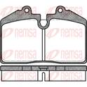 Kit di 4 pastiglie freno anteriori REMSA - 0140.20
