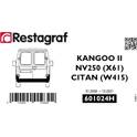 Bevestigingsset achterbumper (x24) RESTAGRAF - 601024H