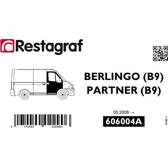Bevestigingsset voordeur (x38) RESTAGRAF - 606004A