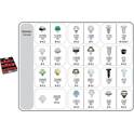 Kit de clip de fixation, carrosseries RESTAGRAF - 70401