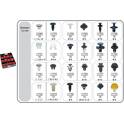 Kit de clip de fixation, carrosseries RESTAGRAF - 70425