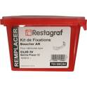 Kit fissaggio paraurti posteriore (x51) RESTAGRAF - 701002H