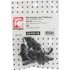 Nécessaire de fixation aile avant RESTAGRAF - 604001B