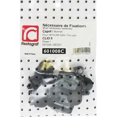 Nécessaire de fixation capot RESTAGRAF - 601008C