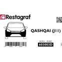 Bevestigingsset voorbumper (x40) RESTAGRAF - 603003D