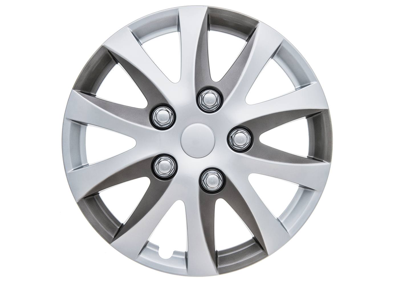 4 bi-color wheel covers 14" - Enbossa