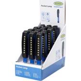 8-LED-Taschenlampe mit Batterien RING - RIL50