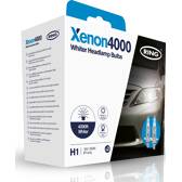 2 H1 bulbs - 12V 80W P14.5S XENON4000 RING - RX4048