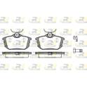 Rear brake pad set (4 pcs) ROADHOUSE - 2605.12