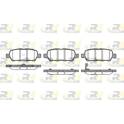 Rear brake pad set (4 pcs) ROADHOUSE - 2876.01