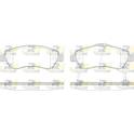 Remblokkenset voor ROADHOUSE - 21289.02