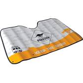 aluminium zonnescherm voor voorruit - Roadsign - T.XL: 140 x 80 cm Roadsign - 9792
