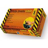 Nitril handschoen x50 - Gentle grip oranje - S RUBBEREX - 0820