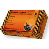 Gant nitrile x50 - Gentle grip orange - M RUBBEREX - 0821