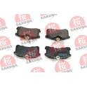 Rear brake pad set (4 pcs) SAKURA - 601-20-3755