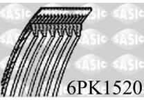 Courroie Poly-V Gates 6PK1530 - Compatible Avec Opel, Kia, Hyundai - Courroie D'accessoire Haute Performance