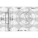 Brake disc set (2) SASIC - 4004261J